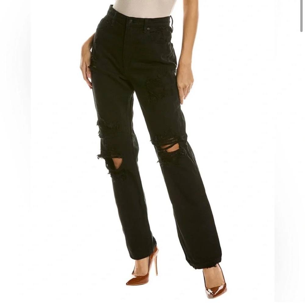 Free People Curvy Straight Shooter Denim size 26